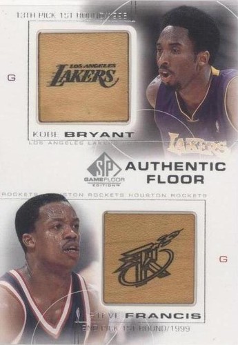 2000-01 SP Game Floor Edition - Kobe Bryant/Steve Francis #C26