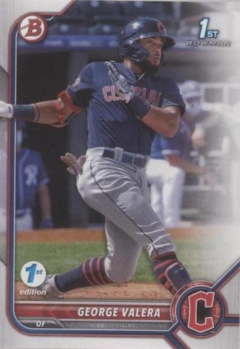 2022 Bowman 1st Edition - George Valera #BPPF-22