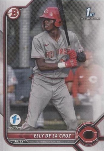 2022 Elly De La Cruz Mojo PSA 10 1ST RC BOWMAN CHROME MEGA