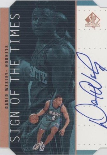1998-99 SP Authentic - David Wesley #DV