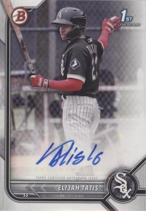 2022 Bowman - Elijah Tatis #PPA-ET