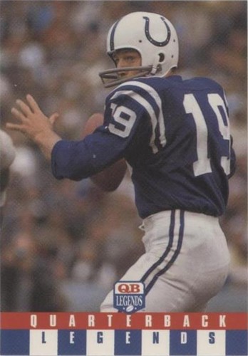 1991 Quarterback Legends Johnny Unitas #42