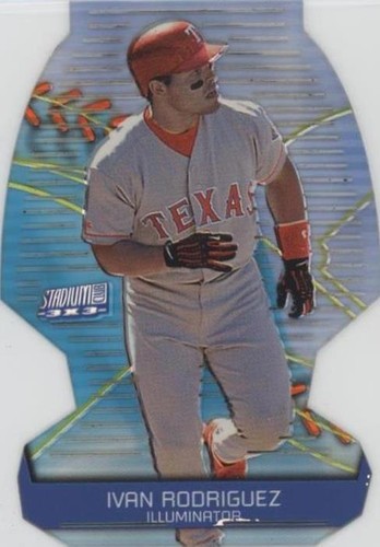 2000 Topps Stadium Club - Ivan Rodriguez #3X3/2B