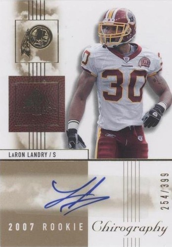 2007 SP Chirography LaRon Landry #114
