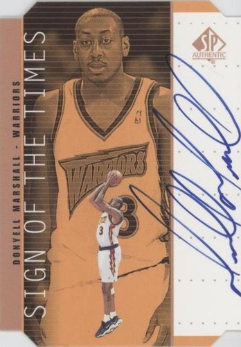 1998-99 SP Authentic - Donyell Marshall #DM