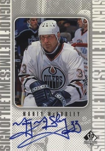 1998-99 SP Authentic - Marty McSorley #MMC