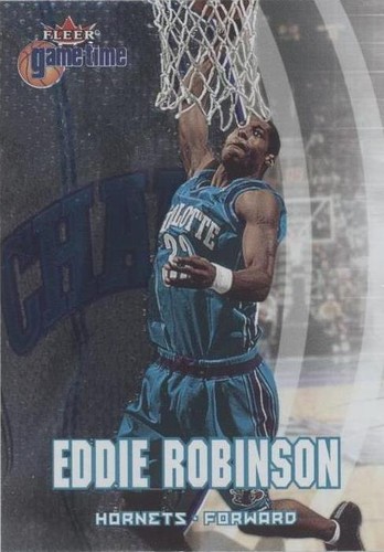 2000-01 Fleer Game Time - Eddie Robinson #70