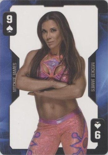 2019 Aquarius WWE Divas Evolution Playing Cards - Mickie James #9S
