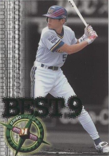 Ichiro　⑤ BBM 98 baseball card R2 Suzuki Ichiro Orix Blue Wave No.51