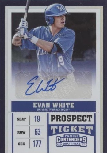 2017 Panini Contenders Draft Picks - Evan White #56