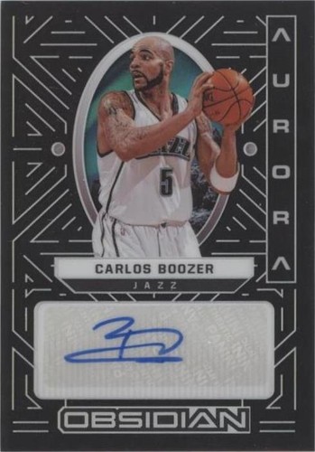 2021-22 Panini Obsidian - Carlos Boozer #AUR-CBZ