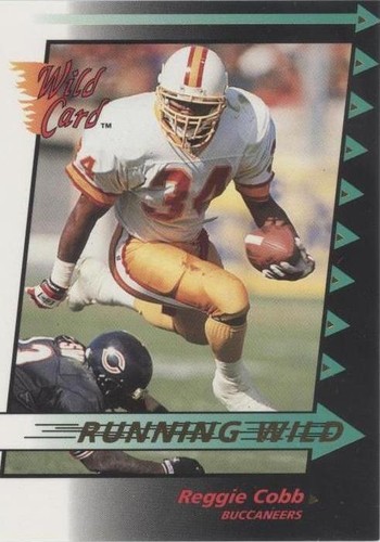 1992 Wild Card Reggie Cobb #10