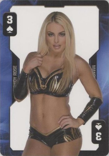 2019 Aquarius WWE Divas Evolution Playing Cards - Mandy Rose #3S