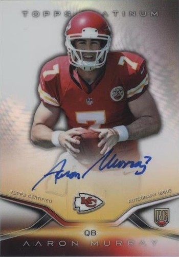 2014 Topps Platinum Aaron Murray #65