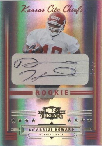 2006 Donruss Threads De'arrius Howard #267