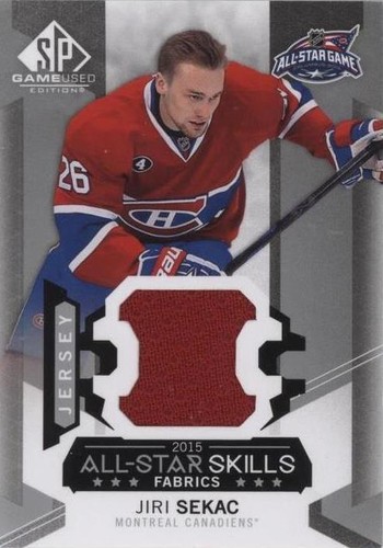 2015-16 SP Game-Used - Jiri Sekac #AS-22