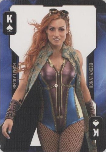 2019 Aquarius WWE Divas Evolution Playing Cards - Becky Lynch #KS