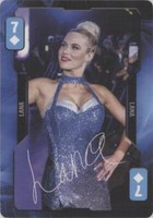 2019 Aquarius WWE Divas Evolution Playing Cards - Lana #7D