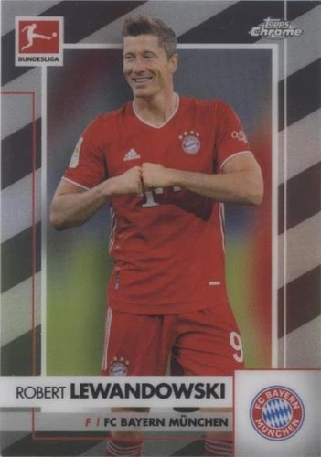 2020-21 Topps Chrome Bundesliga Robert Lewandowski #80
