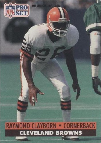 1991 Pro Set Raymond Clayborn #472