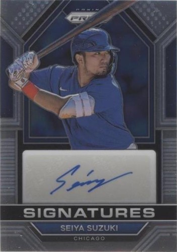 2022 Panini Prizm Debut Signatures Seiya Suzuki RC Silver