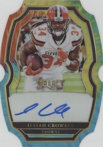 2017 Panini Select Isaiah Crowell #SP-IC