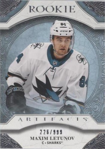 2020-21 Upper Deck Artifacts - Maxim Letunov #165