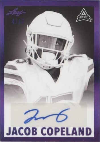 2021 Leaf Memories Jacob Copeland #BW-JC1
