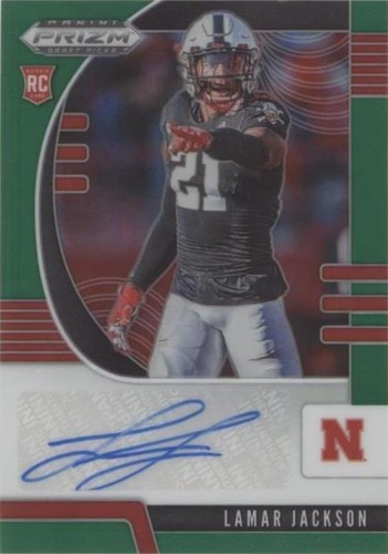 2020 Panini Prizm Draft Lamar Jackson #116