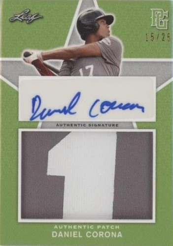 2020 Leaf Perfect Game National Showcase - Daniel Corona Jr. #PA-DC2