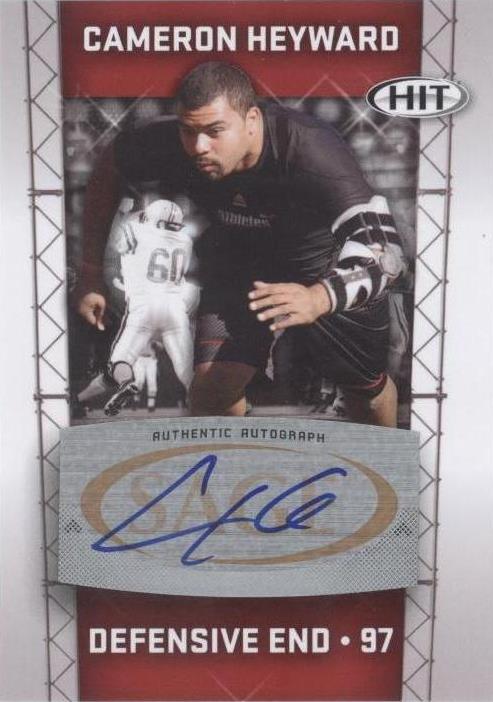 2011 SAGE Hit Cameron Heyward #A37