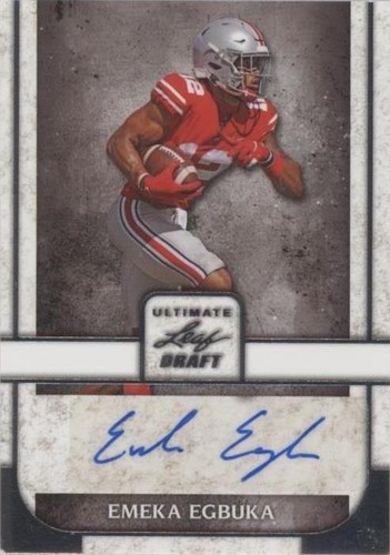 Liam Delap 2022 Leaf Ultimate Soccer Ultimate Futures Auto