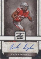 2022 Leaf Ultimate Draft Emeka Egbuka #BA-EE1