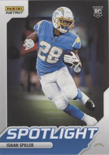 2022 Panini Instant NFL Isaiah Spiller #SR-34