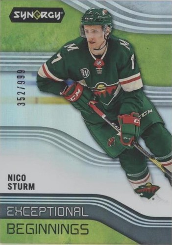 2019-20 Upper Deck Synergy - Nico Sturm #EB-23