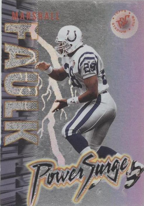 Topps Stadium Club Marshall Faulk 1995 #PS5