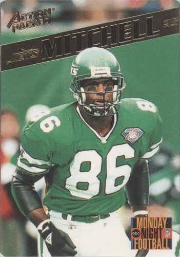 1995 Action Packed Monday Night Football Johnny Mitchell #69