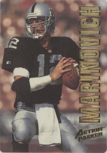 1993 Action Packed Todd Marinovich #104