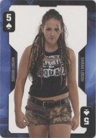 2019 Aquarius WWE Divas Evolution Playing Cards - Sarah Logan #5S