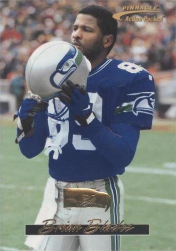 1996 Pinnacle Action Packed Brian Blades #102
