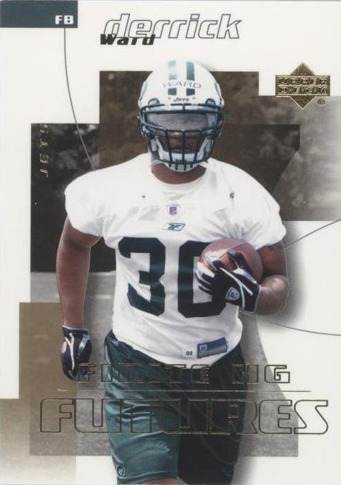 2004 Upper Deck Finite HG Derrick Ward #205