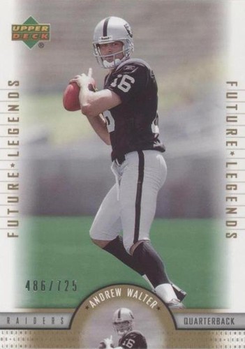 2005 Upper Deck NFL Legends Andrew Walter #112