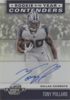 2019 Panini Contenders Optic Tony Pollard #ROY-TP