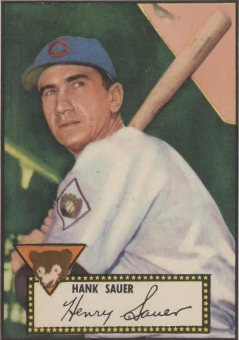 1952 Topps - Hank Sauer #35