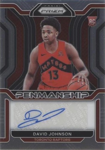 2021-22 Panini Prizm - David Johnson #RP-DJO