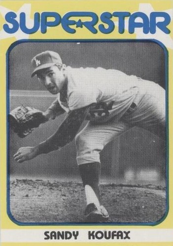 1980 TCMA Superstars - Sandy Koufax #14