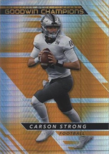 2022 Upper Deck Goodwin Champions Carson Strong #GP-CS