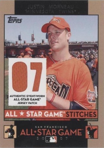 2007 Topps Updates & Highlights - Justin Morneau #ASJM