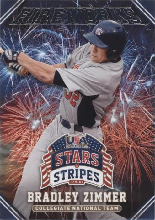 Panini Stars and Stripes 2015 - Bradley Zimmer #24