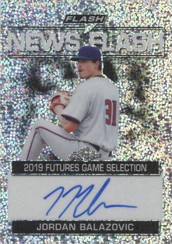 2019 Leaf Flash - Jordan Balazovic #NF-JB2